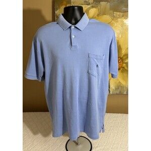Lauren Ralph Lauren Light Blue Men’s Polo Front Pocket With Logo  Size Medium